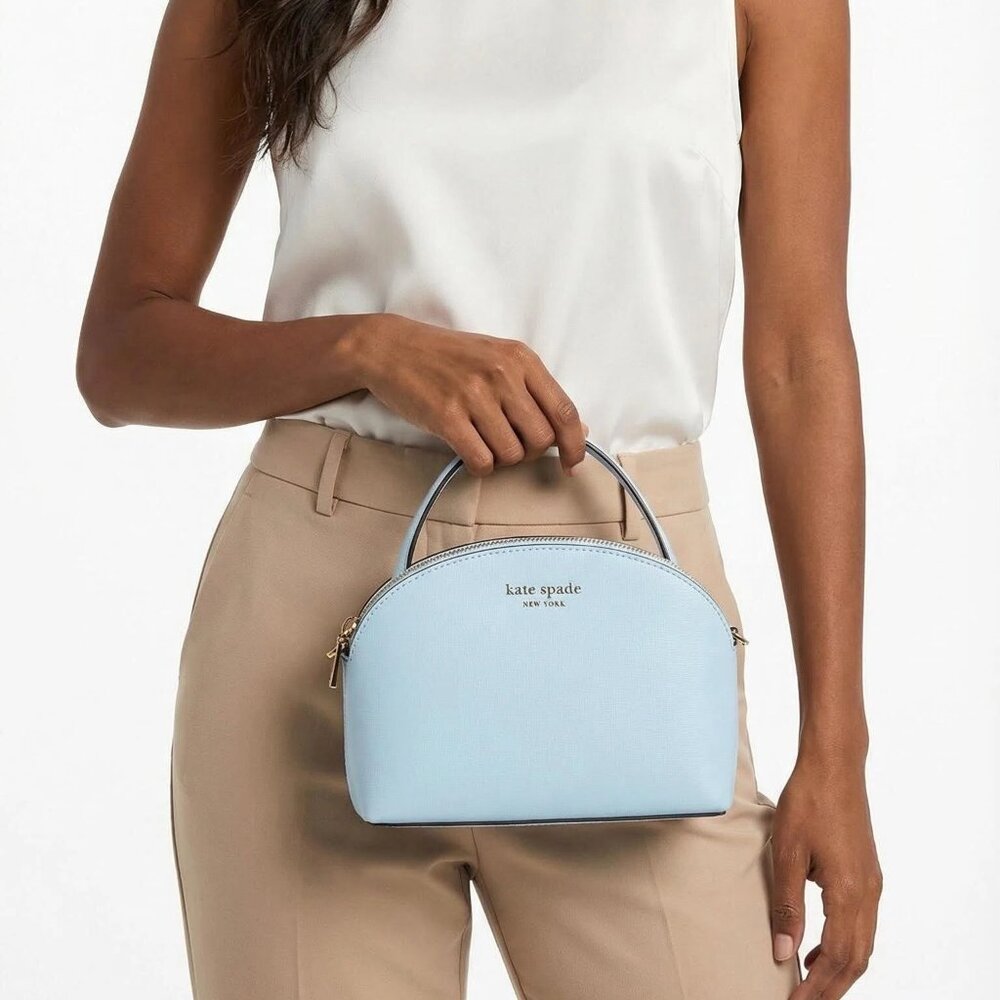Kate Spade Perry Dome Crossbody (Celeste blue)